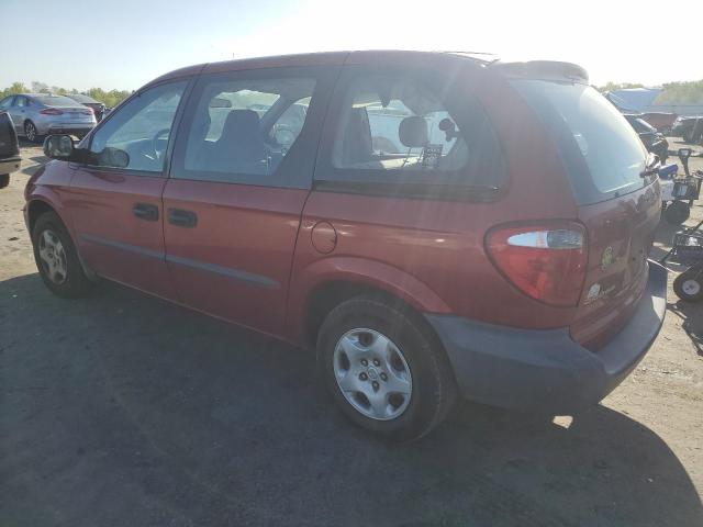 1D4GP25303B173733 - 2003 DODGE CARAVAN SE RED photo 2