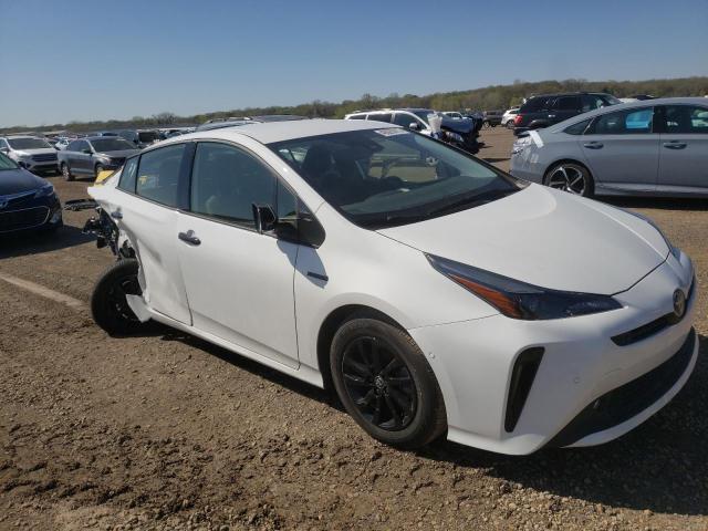 JTDL9MFU2N3034791 - 2022 TOYOTA PRIUS LE WHITE photo 4