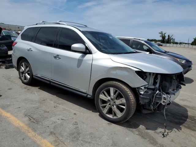 5N1AR2MM3FC717269 - 2015 NISSAN PATHFINDER S 银色 照片 4