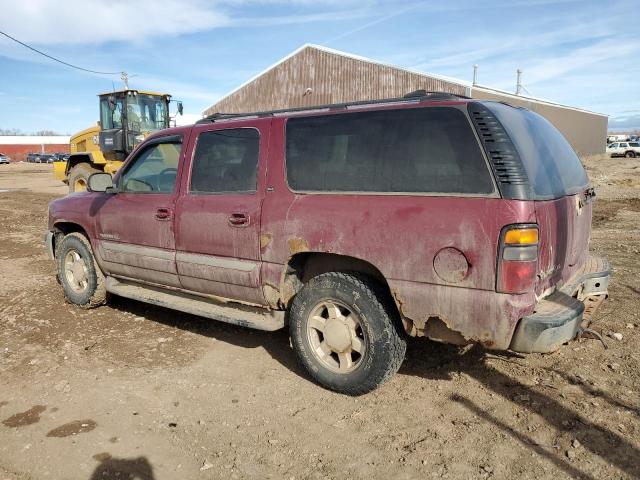 1GKFK16T94R195145 - 2004 GMC YUKON XL K1500 BURGUNDY photo 2