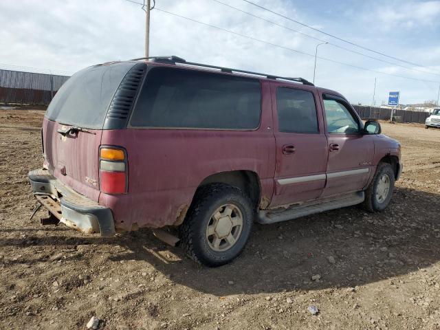 1GKFK16T94R195145 - 2004 GMC YUKON XL K1500 BURGUNDY photo 3