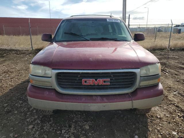 1GKFK16T94R195145 - 2004 GMC YUKON XL K1500 BURGUNDY photo 5