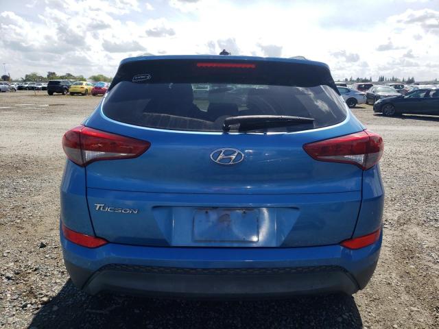 KM8J33A4XGU072398 - 2016 HYUNDAI TUCSON LIMITED BLUE photo 6