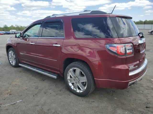 1GKKVTKD5GJ244666 - 2016 GMC ACADIA DENALI MAROON photo 2