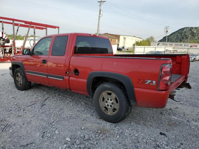 1GCEK19Z85Z208511 - 2005 CHEVROLET SILVERADO K1500 RED photo 2