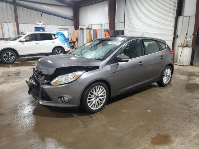 1FAHP3M24CL403757 - 2012 FORD FOCUS SEL GRAY photo 1