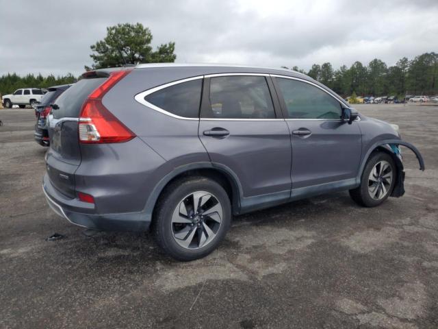 5J6RM3H91GL003279 - 2016 HONDA CR-V TOURING GRAY photo 3