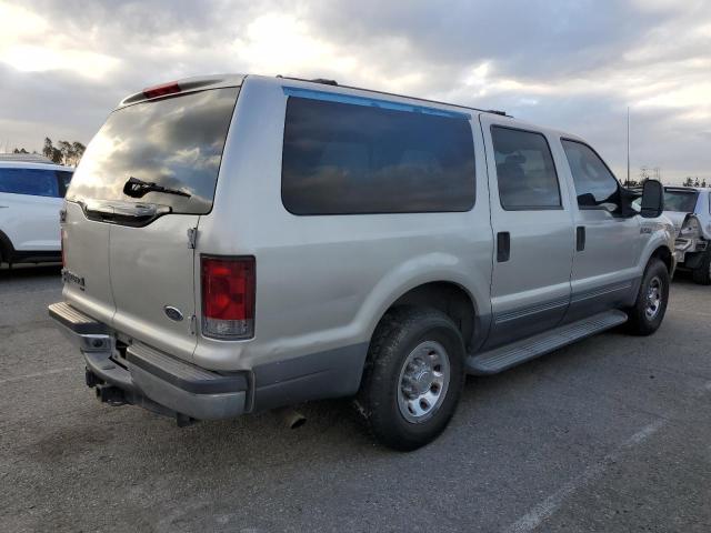 1FMNU40S23EA92167 - 2003 FORD EXCURSION XLT SILVER photo 3