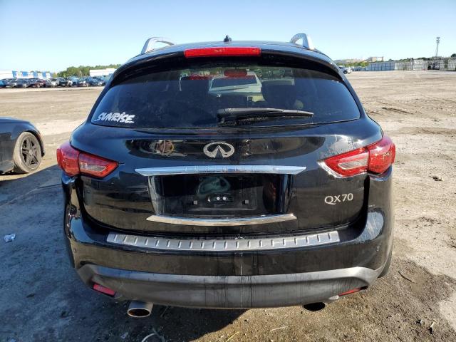 JN8CS1MU6EM451190 - 2014 INFINITI QX70 BLACK photo 6