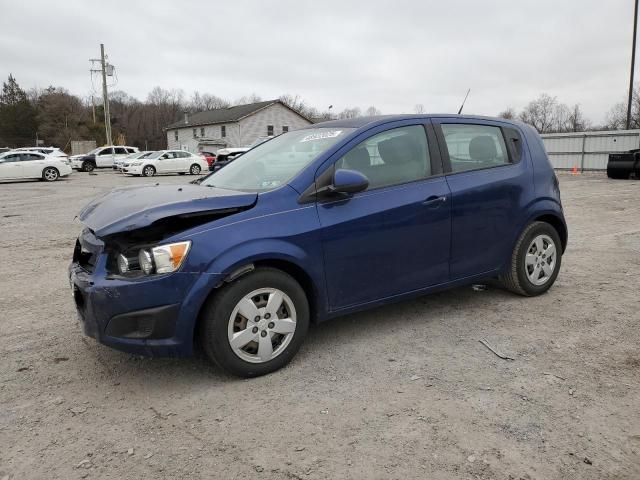 1G1JA6SG8D4132445 - 2013 CHEVROLET SONIC LS BLUE photo 1