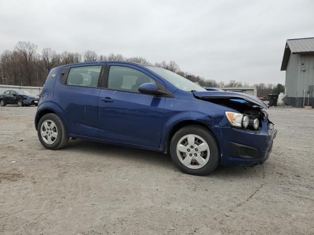 1G1JA6SG8D4132445 - 2013 CHEVROLET SONIC LS BLUE photo 4