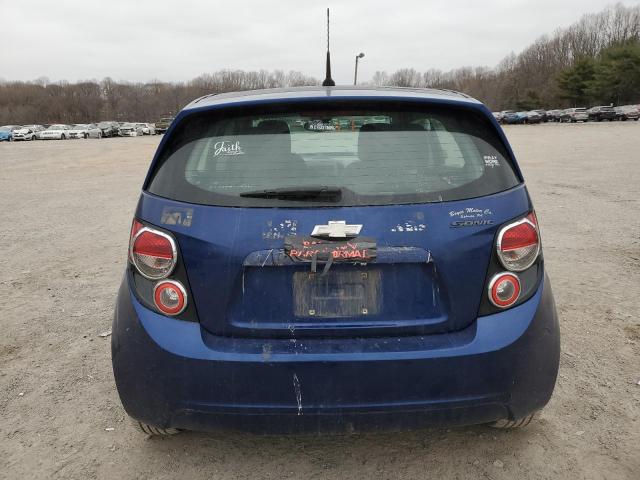 1G1JA6SG8D4132445 - 2013 CHEVROLET SONIC LS BLUE photo 6