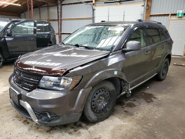 3C4PDDGG7ET263271 - 2014 DODGE JOURNEY CROSSROAD CHARCOAL photo 1