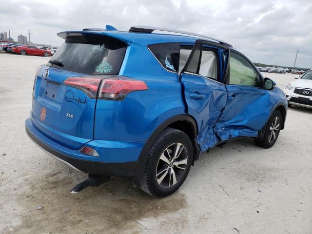 JTMWFREV8JJ729277 - 2018 TOYOTA RAV4 ADVENTURE BLUE photo 3