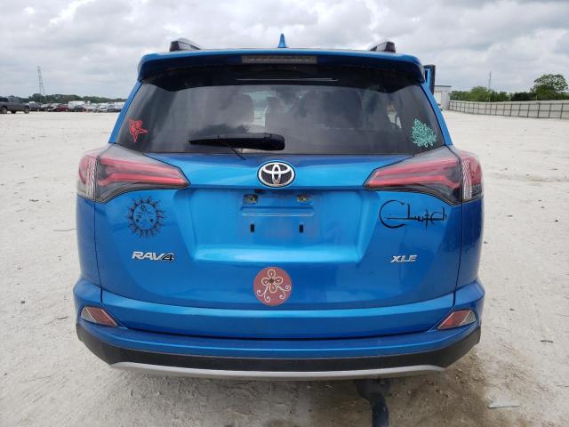 JTMWFREV8JJ729277 - 2018 TOYOTA RAV4 ADVENTURE BLUE photo 6