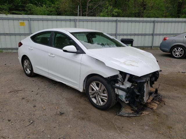 5NPD84LF9KH450964 - 2019 HYUNDAI ELANTRA SEL WHITE photo 4