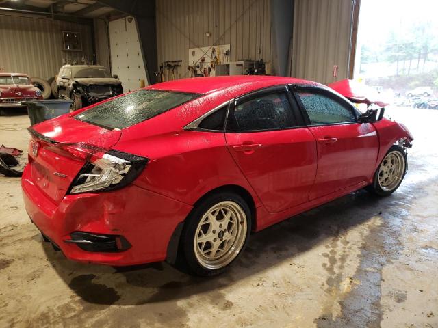 2HGFC2E89LH574190 - 2020 HONDA CIVIC SPORT 红色 照片 3