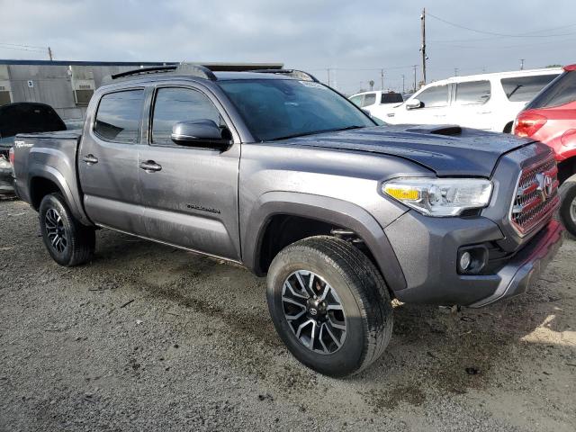 5TFAZ5CN9MX115465 - 2021 TOYOTA TACOMA DOUBLE CAB GRAY photo 4