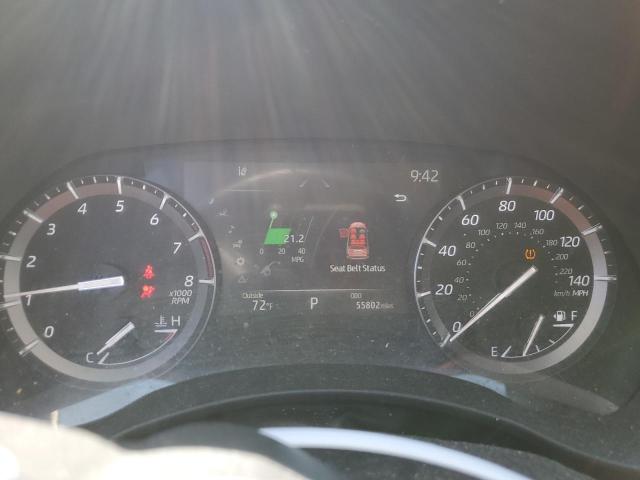 5TDGZRAH0MS522708 - 2021 TOYOTA HIGHLANDER XLE BLACK photo 9