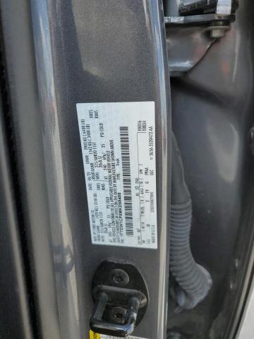 1FTEW1CP8MKD98488 - 2021 FORD F150 SUPERCREW GRAY photo 12