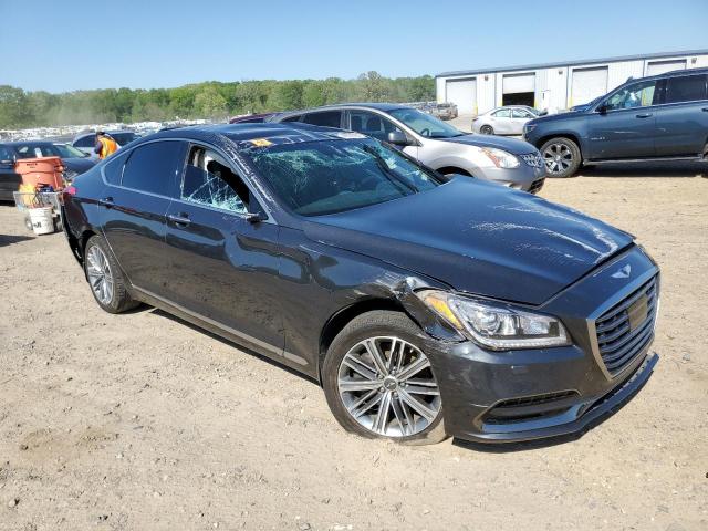 KMTFN4JE5KU323924 - 2019 GENESIS G80 BASE GRAY photo 4