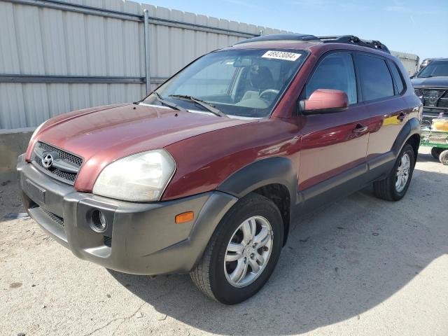 KM8JN72D77U641482 - 2007 HYUNDAI TUCSON SE BURGUNDY photo 1