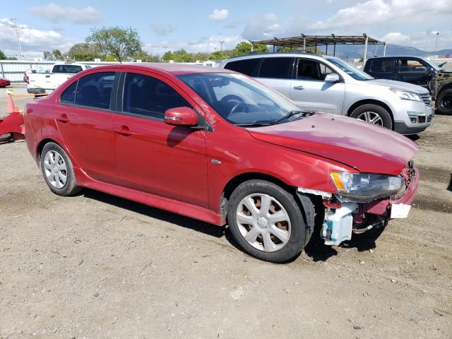 JA32U2FU2FU019989 - 2015 MITSUBISHI LANCER ES RED photo 4