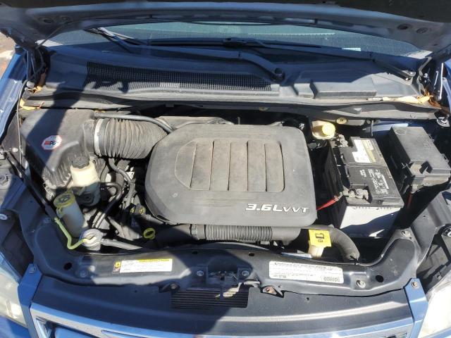 2A4RR8DG1BR779981 - 2011 CHRYSLER TOWN & COU TOURING L BLUE photo 12