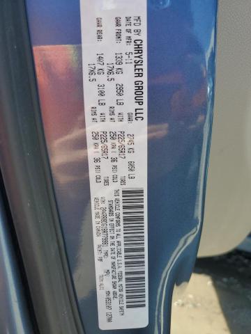 2A4RR8DG1BR779981 - 2011 CHRYSLER TOWN & COU TOURING L BLUE photo 13