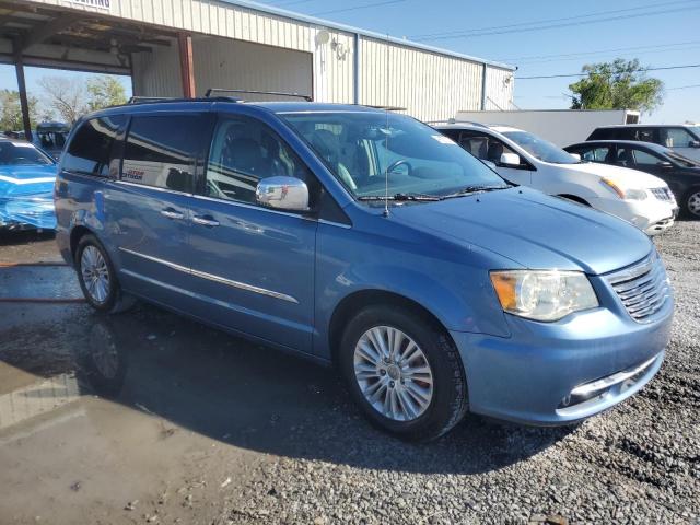 2A4RR8DG1BR779981 - 2011 CHRYSLER TOWN & COU TOURING L BLUE photo 4