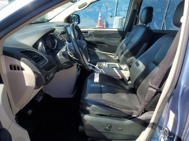 2A4RR8DG1BR779981 - 2011 CHRYSLER TOWN & COU TOURING L BLUE photo 7