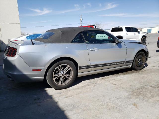 1ZVBP8EM0E5295154 - 2014 FORD MUSTANG SILVER photo 3