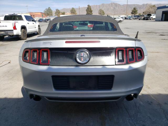 1ZVBP8EM0E5295154 - 2014 FORD MUSTANG SILVER photo 6