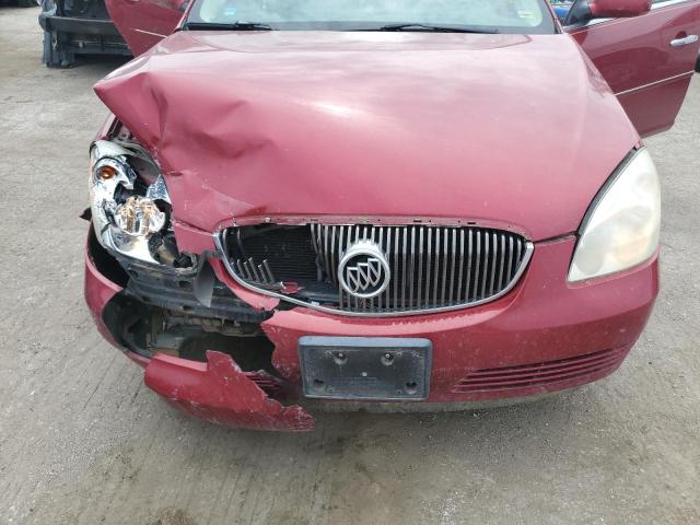 1G4HD57248U165934 - 2008 BUICK LUCERNE CXL BURGUNDY photo 11