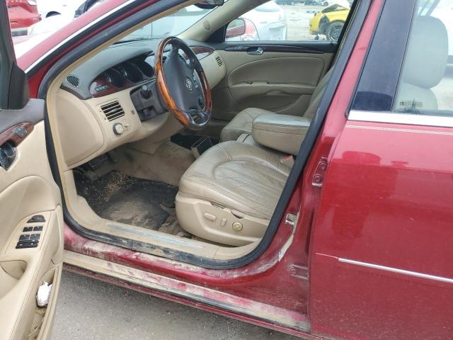 1G4HD57248U165934 - 2008 BUICK LUCERNE CXL BURGUNDY photo 7