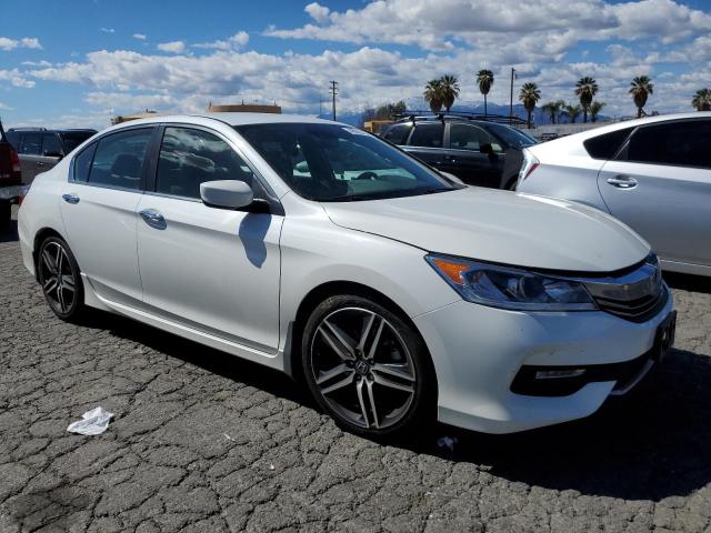 1HGCR2F61GA142180 - 2016 HONDA ACCORD SPORT WHITE photo 4