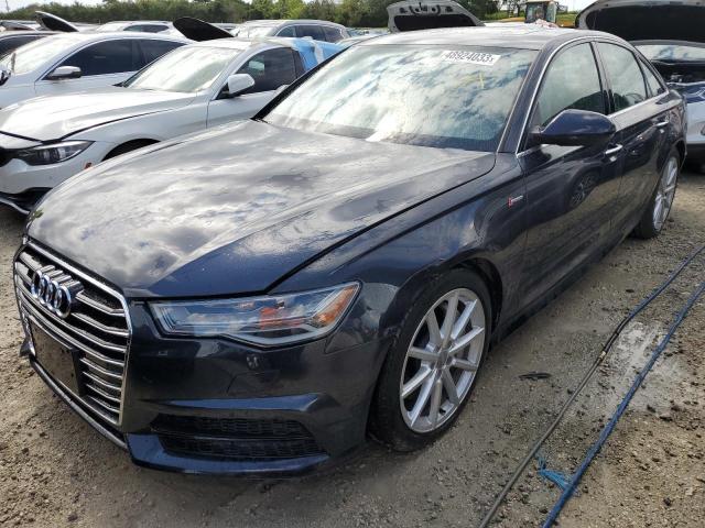 WAUG3AFC1JN060383 - 2018 AUDI A6 PREMIUM PLUS BLUE photo 1