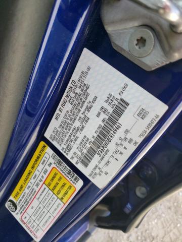 3FA6P0HD8ER149461 - 2014 FORD FUSION SE BLUE photo 12