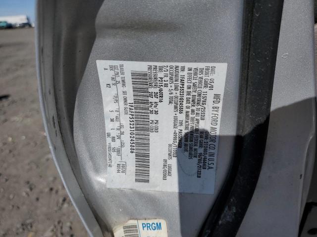 1FAFP55231G245886 - 2001 FORD TAURUS SES SILVER photo 12