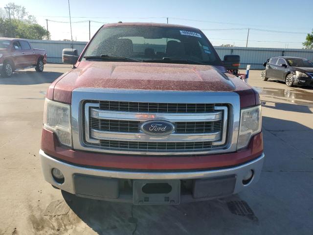 1FTEX1CM7DKF92867 - 2013 FORD F150 SUPER CAB RED photo 5