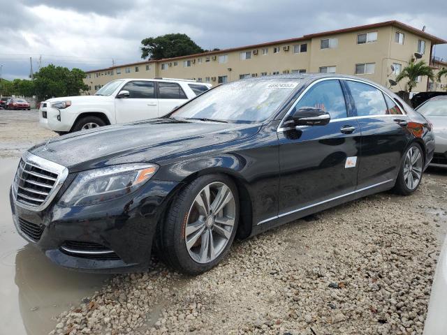 WDDUG6DB4GA234776 - 2016 MERCEDES-BENZ S 550E BLACK photo 1