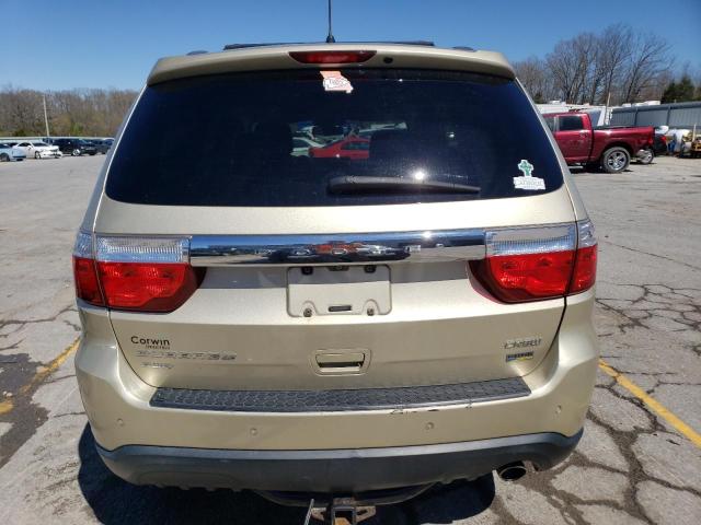 1D4RE4GG1BC742303 - 2011 DODGE DURANGO CREW GOLD photo 6