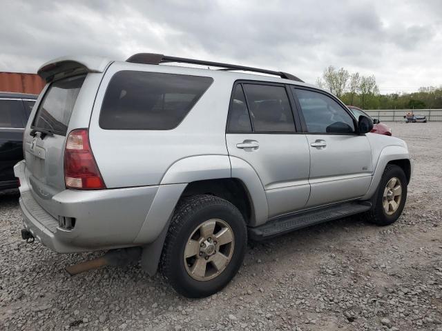 JTEZU14R450052390 - 2005 TOYOTA 4RUNNER SR5 SILVER photo 3