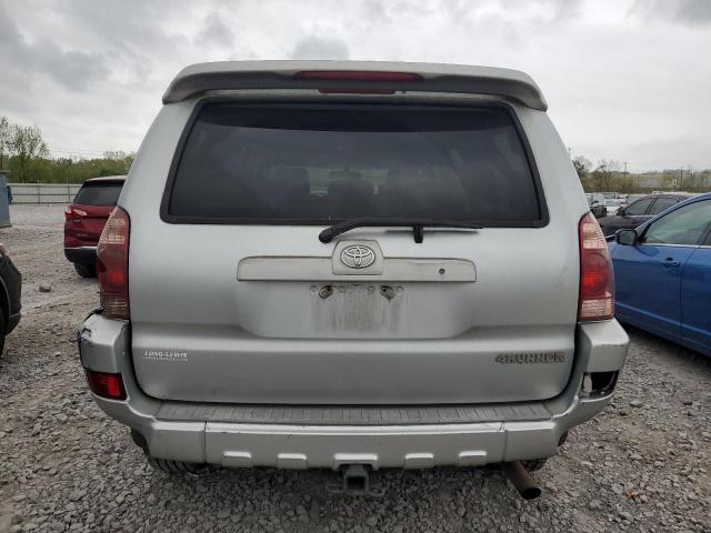 JTEZU14R450052390 - 2005 TOYOTA 4RUNNER SR5 SILVER photo 6