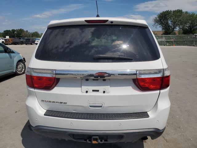 1C4RDHAG8DC665853 - 2013 DODGE DURANGO SXT WHITE photo 6