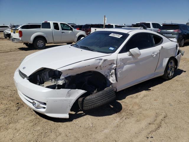 KMHHN65F83U099437 - 2003 HYUNDAI TIBURON GT WHITE photo 1