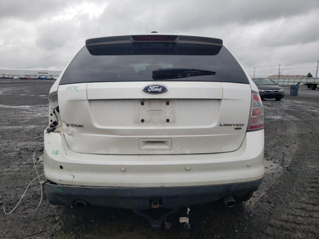 2FMDK4KC6ABB46151 - 2010 FORD EDGE LIMITED WHITE photo 6