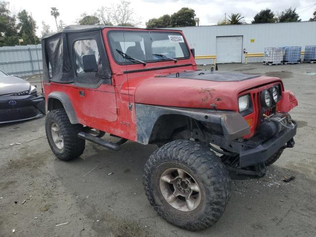 2J4FY29T6KJ140230 - 1989 JEEP WRANGLER / RED photo 4