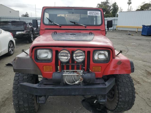 2J4FY29T6KJ140230 - 1989 JEEP WRANGLER / RED photo 5