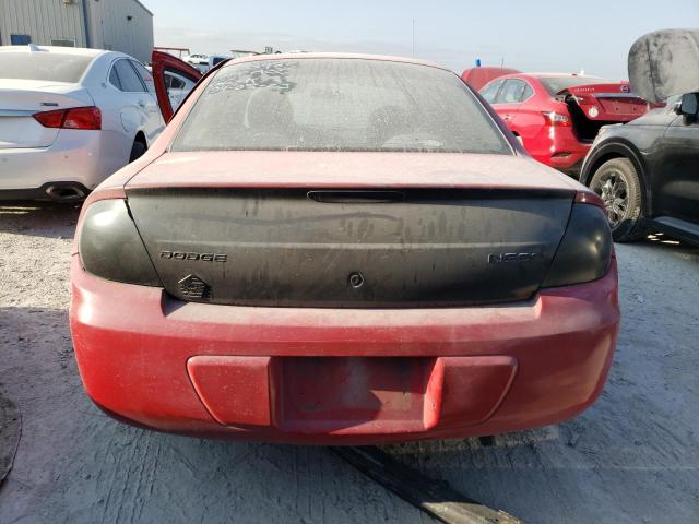 1B3ES26C74D575208 - 2004 DODGE NEON BASE RED photo 6